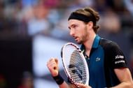 Arthur Rinderknech at the 2022 Gijon Open.